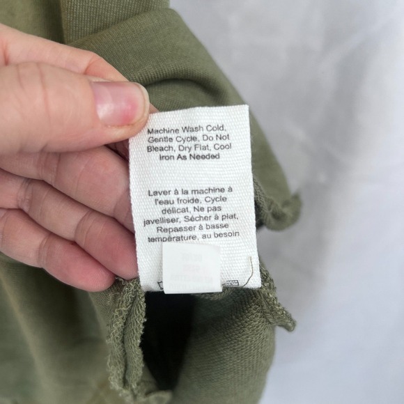 Grey State Drawstring Waist Boho Casual Cool Soft Fleece Active Dress Size XS - Picture 8 of 10